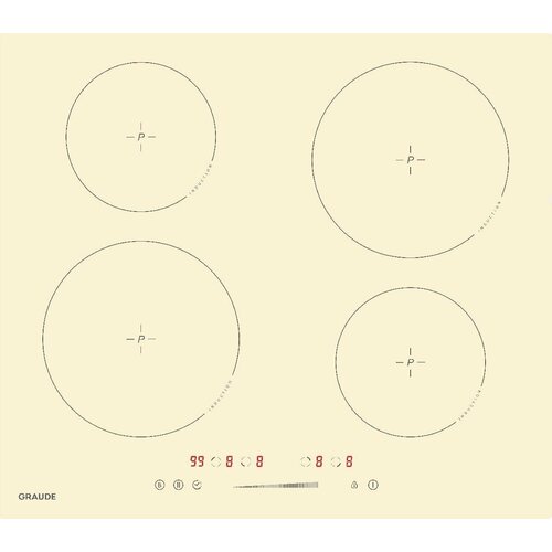 Варочная панель GRAUDE IK 600 AC бежевый 3199000₽