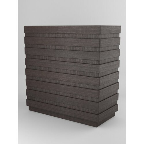 Модуль кофе С собой 1 левосторонний Дуб Венге 120 x 55 x 125 см 21658₽