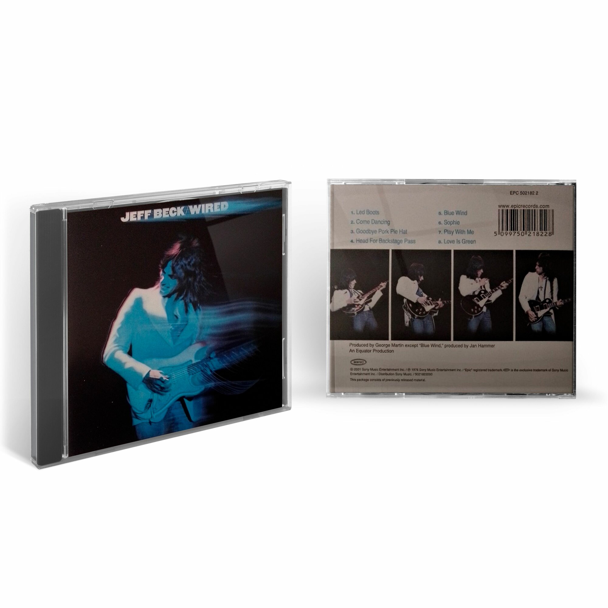 Компакт-Диски, Epic, JEFF BECK - WIRED (CD) Медиа - фото №2