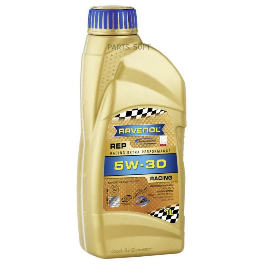 RAVENOL 4014835852242 Масо моторное RAVENOL Racing Extra Performance Синтетическое 5W-30 SN 1.