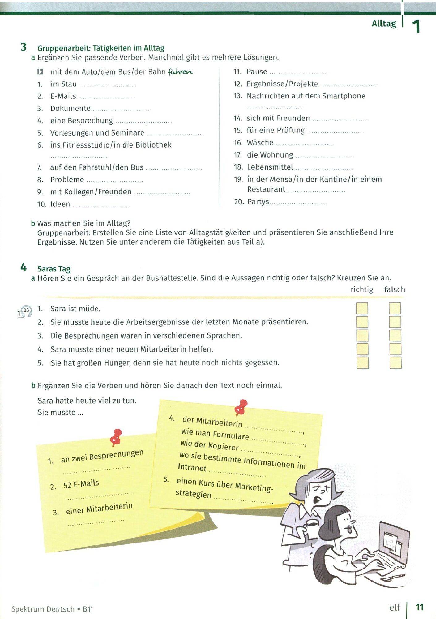 Книга Spektrum Deutsch B1+ Kurs- und Arbeitsbuch mit CDs - фото №8