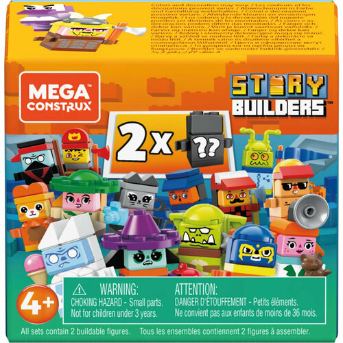 Набор фигурок Mega Construx Герои 2шт в непрозрачной упаковке Сюрприз GRG43 1175₽