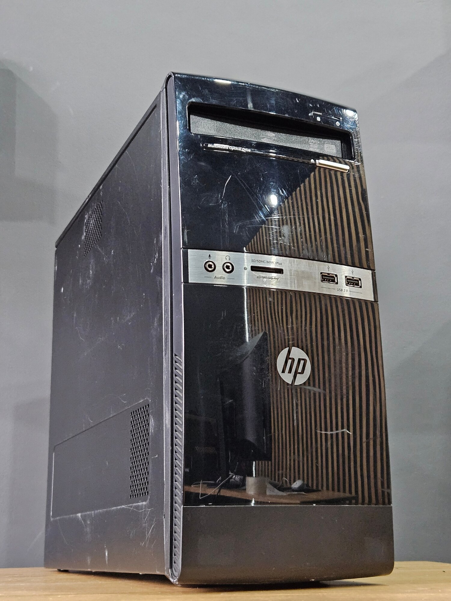 Компьютер для офиса HP 500B MT XF965EA Intel Core 2 Duo E8400/ RAM 4Gb DDR3/ SSD 128Gb/ ATX case HP/ DOS