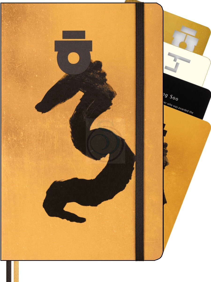 Блокнот в линейку Moleskine & Ahn Sang Soo LE Year of The Dragon 13х21см