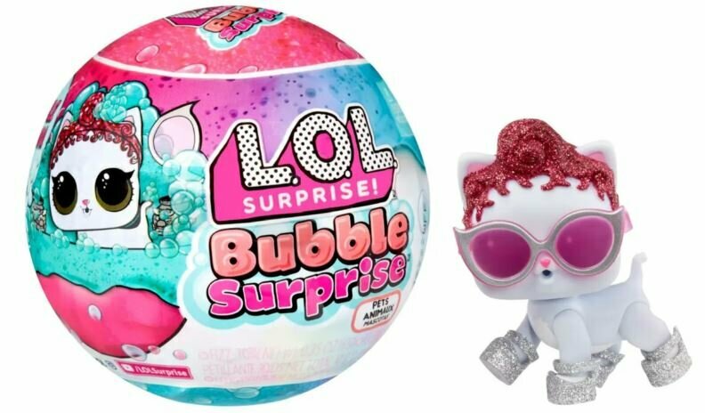 Кукла LOL Surprise Bubble Doll Pets Surprise 119784 - питомцы бубл
