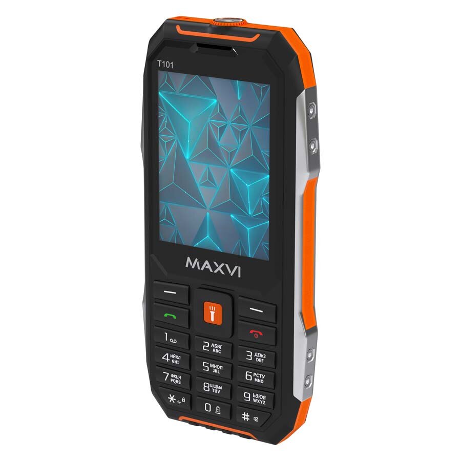 Мобильный телефон Maxvi T101 Оранжевый