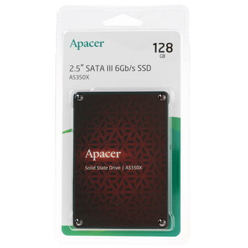 Накопитель SSD 2.5'' Apacer Panther AS350X ver. 2.0, SATA III, 3D TLC, 128 ГБ - фото №17