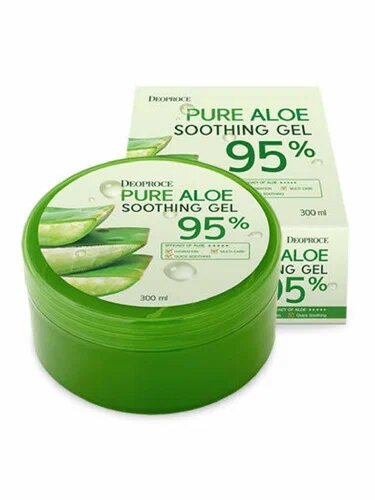 Deoproce Гель для тела Pure Aloe 95% Soothing Gel, 300 мл