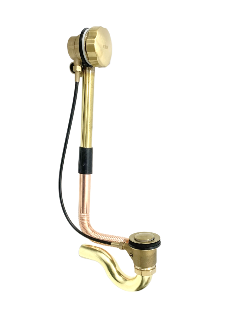 Обвязка для ванны VIEIR VRQ30S полуавтоматическая в цвете матовое золото