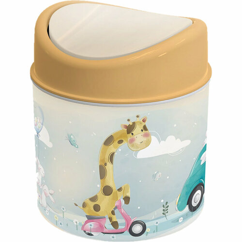 Контейнер для мусора 10Л настольный GIRAFFIX ПБ 489₽