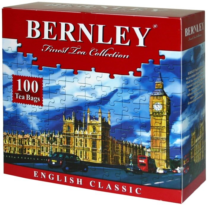 Чай черный Bernley English Classic 100*2г