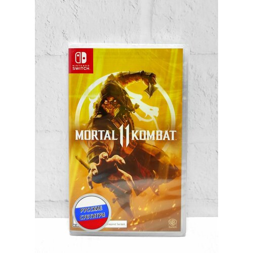 видеоигра mortal kombat 11 ultimate ps4 русские субтитры Mortal Kombat 11 (XI) Русские субтитры Видеоигра на картридже Nintendo Switch