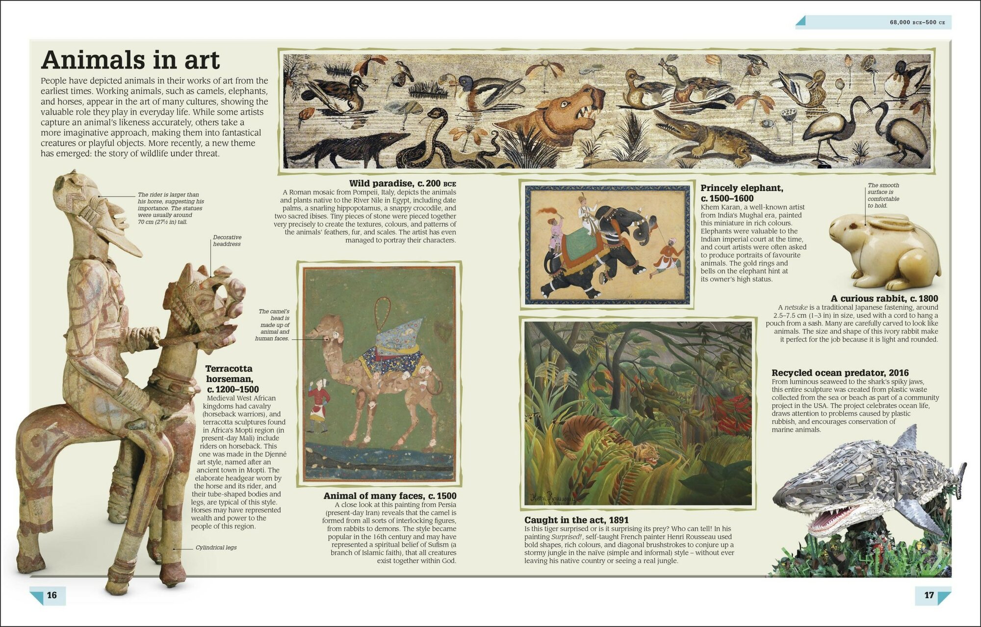 Art Year by Year. A Visual History, from Cave Paintings to Street Art / Bowden Alice / Книга на Английском - фото №7