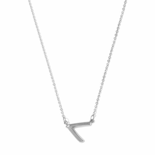 Колье Tilda, серебро, 925 проба, родирование, длина 42 см.
