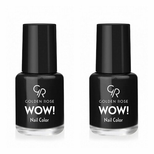 Golden Rose Лак для ногтей Wow! Nail Lacquer, тон 089, 6 мл, 2 штуки