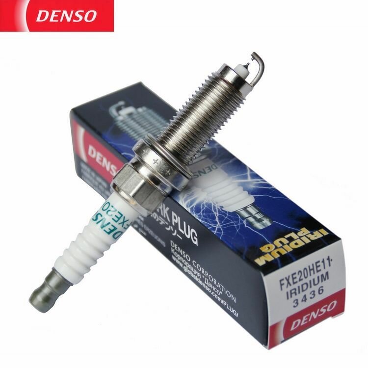 Комплект свечей зажигания DENSO 3436 FXE20HE11 (4шт)