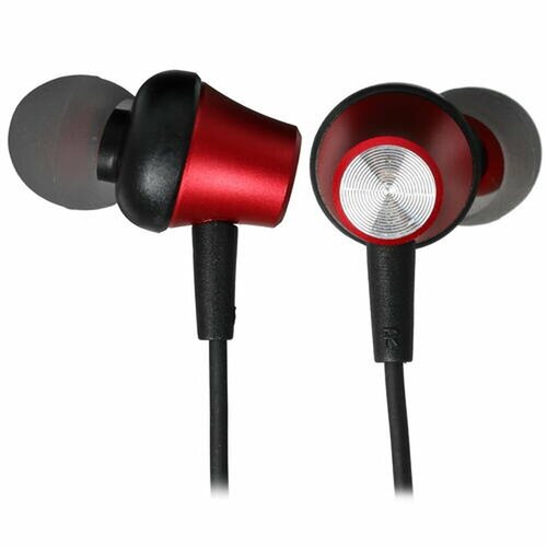 Проводные наушники Perfeo LODE красный 600₽