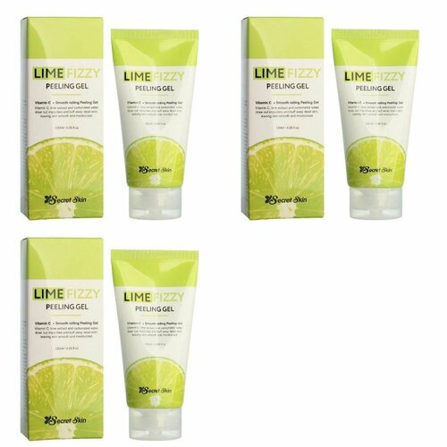 SECRET SKIN Крем солнцезащитный для лица с экстрактом лайма Lime Secretskin Lime Fizzy, 50 мл, 3 шт