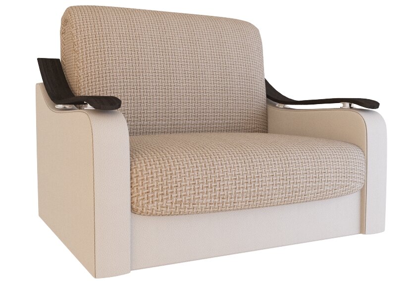 фото Раскладной диван аккордеон Версаль коричневый 110