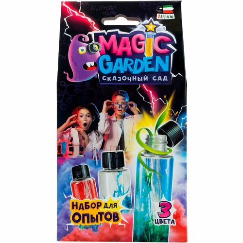 Набор для химических экспериментов Attivio Химический сад 3флакона EX137T