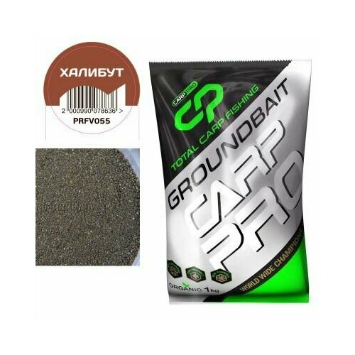 дип ers trout t7 halibut crab палтус и краб Прикормка Carp Pro GROUNDBAIT 1кг HALIBUT (Палтус)