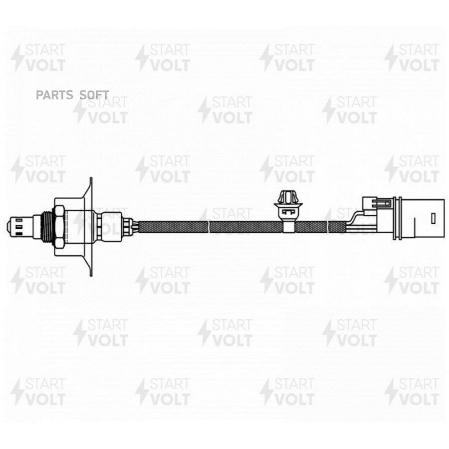 STARTVOLT VSOS1576 Датчик кисл. для а/м Hyundai Santa Fe (06-)/KIA Sorento (09-) 2.4i до кат. ЕВРО-5 (VS-OS 1576)