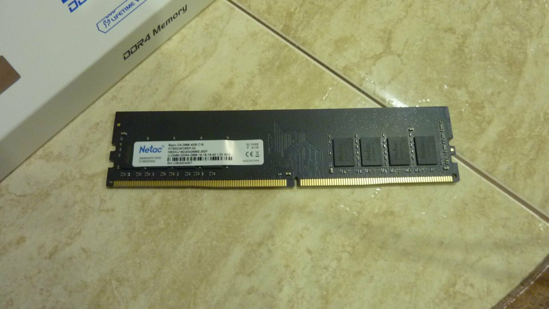 Netac Basic DDR4-2666 4Gb (NTBSD4P26SP-04) - фото №8