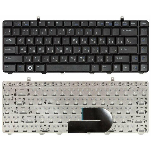 Клавиатура для ноутбука Dell Vostro A840 A860 1014 1015 1088 черная шлейф матрицы комплектующие для ноутбуков для ноутбука dell vostro 1014 1088 pp38l