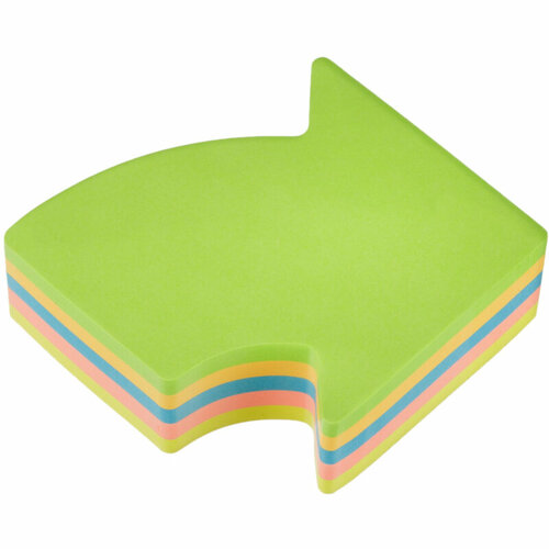 Стикеры фигурные Kores FANTASY ARROW 70x70мм,5смешан. неон. цв. по 250л 48704 1801190