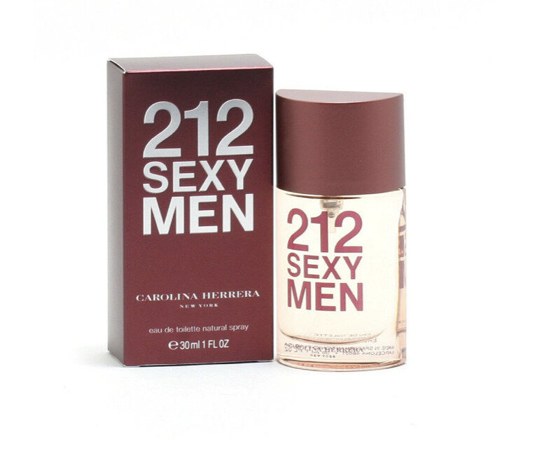 CAROLINA HERRERA туалетная вода 212 Sexy Men, 30 мл, 100 г