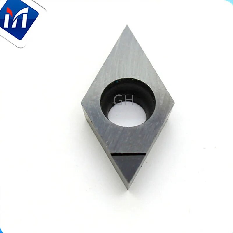 фото Алмазный PCD DCMT11T304 dcmt 11t308 DCMW сменные токарные станки, вставки, токарные пластины, режущий резак PKD, PCD, DCMT11T308