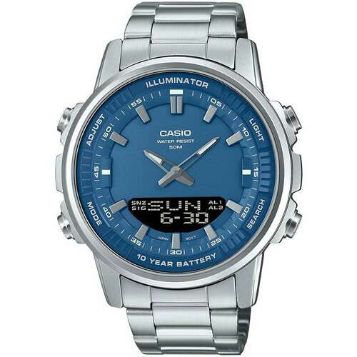 Наручные часы CASIO AMW-880D-2A1, серебряный наручные часы casio amw 880 1aef