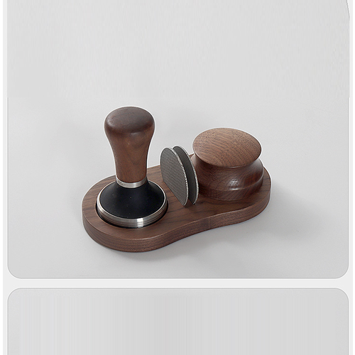 Станция из дерева для темпера MyPads холдера и фильтров в рожок подходит для баз 51 мм 53 мм 58 мм идеально подойдет для кофейни 1244₽