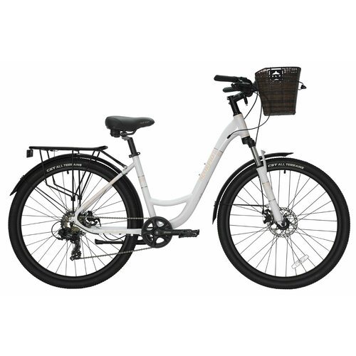 Велосипед TECH TEAM SCORPIO 26х16 белый 2024 NN012240 NN012240 38866₽