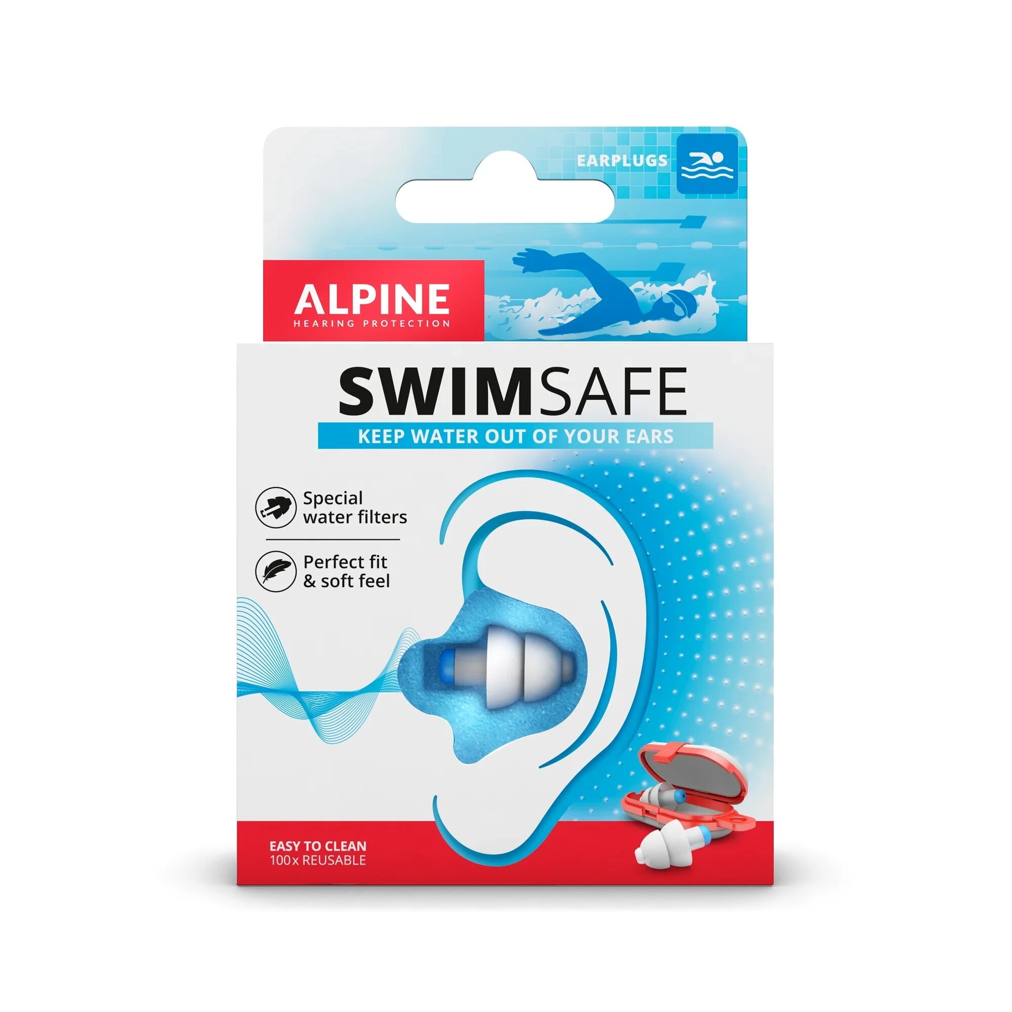 Alpine SwimSafe- Беруши для плавания