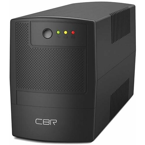 ИБП CBR [UPS-TWP-101EJ-650] 650VA/390W, Schuko CEE 7 x2 outlets, LED, USB Type-B, RJ11/45 AVR, SEC, 12V/7Ah