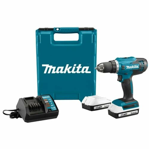 Аккумуляторная дрель-шуруповерт Makita DF 488 DWAE 2х2Ач Кейс 15990₽