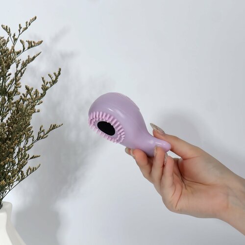 Щётка для умывания Кит силиконовая и поролоновая 98 см цвет микс 491₽