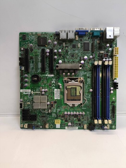 Серверная материнская плата Socket LGA1155 Supermicro X9SCL-F 4DDR3 ECC MicroATX