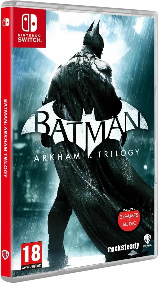 Игра Nintendo Switch Batman: Arkham Trilogy