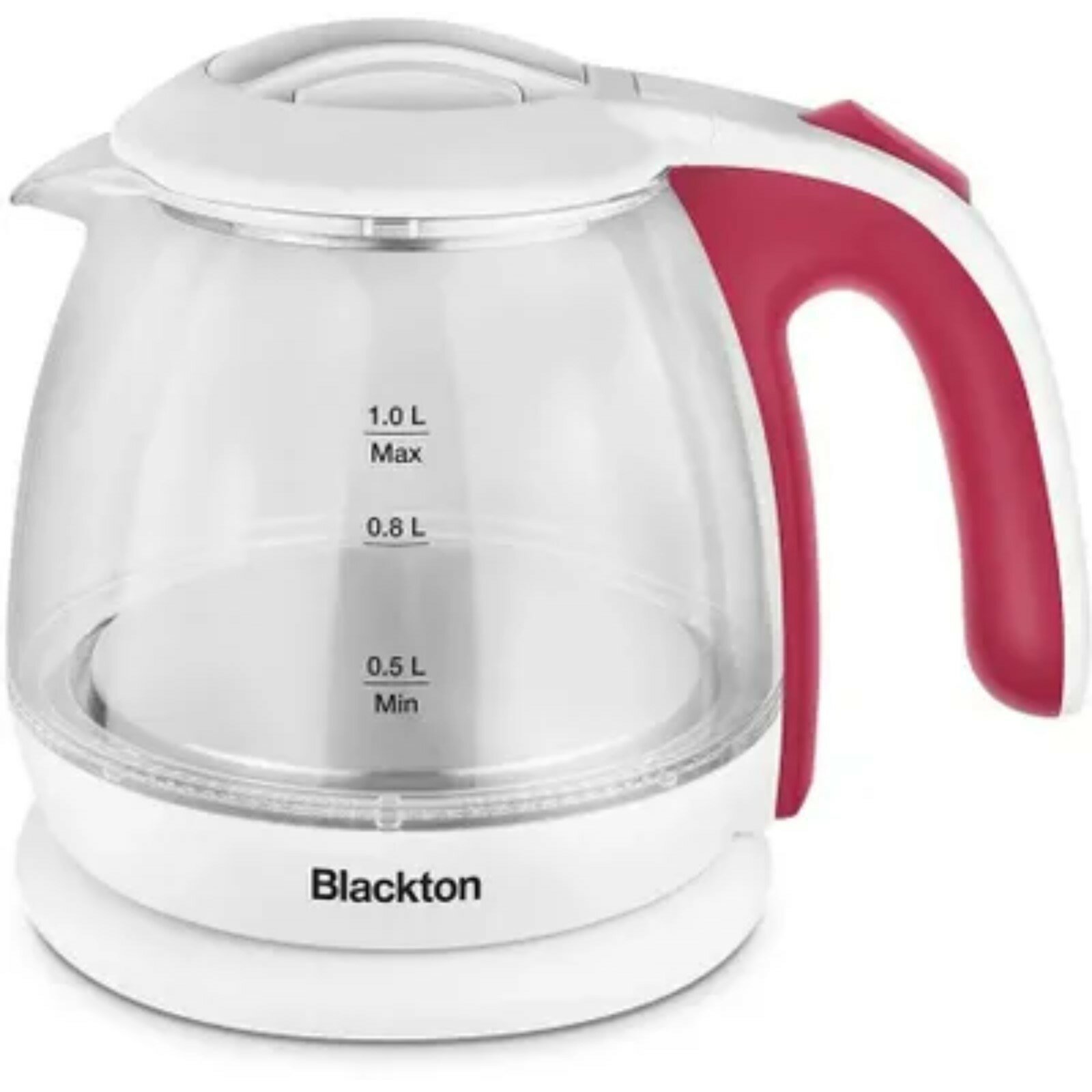 Электрический чайник Blackton KT1801G, 1 л, белый, с подсветкой