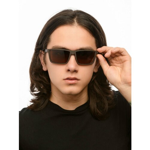 Солнцезащитные очки GreyWolf, коричневый