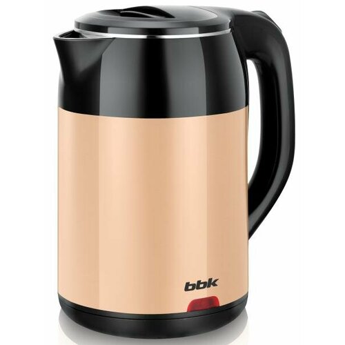 Чайник электрический BBK EK1709P 2000 Вт чёрный бежевый 17 л металлпластик 151100₽