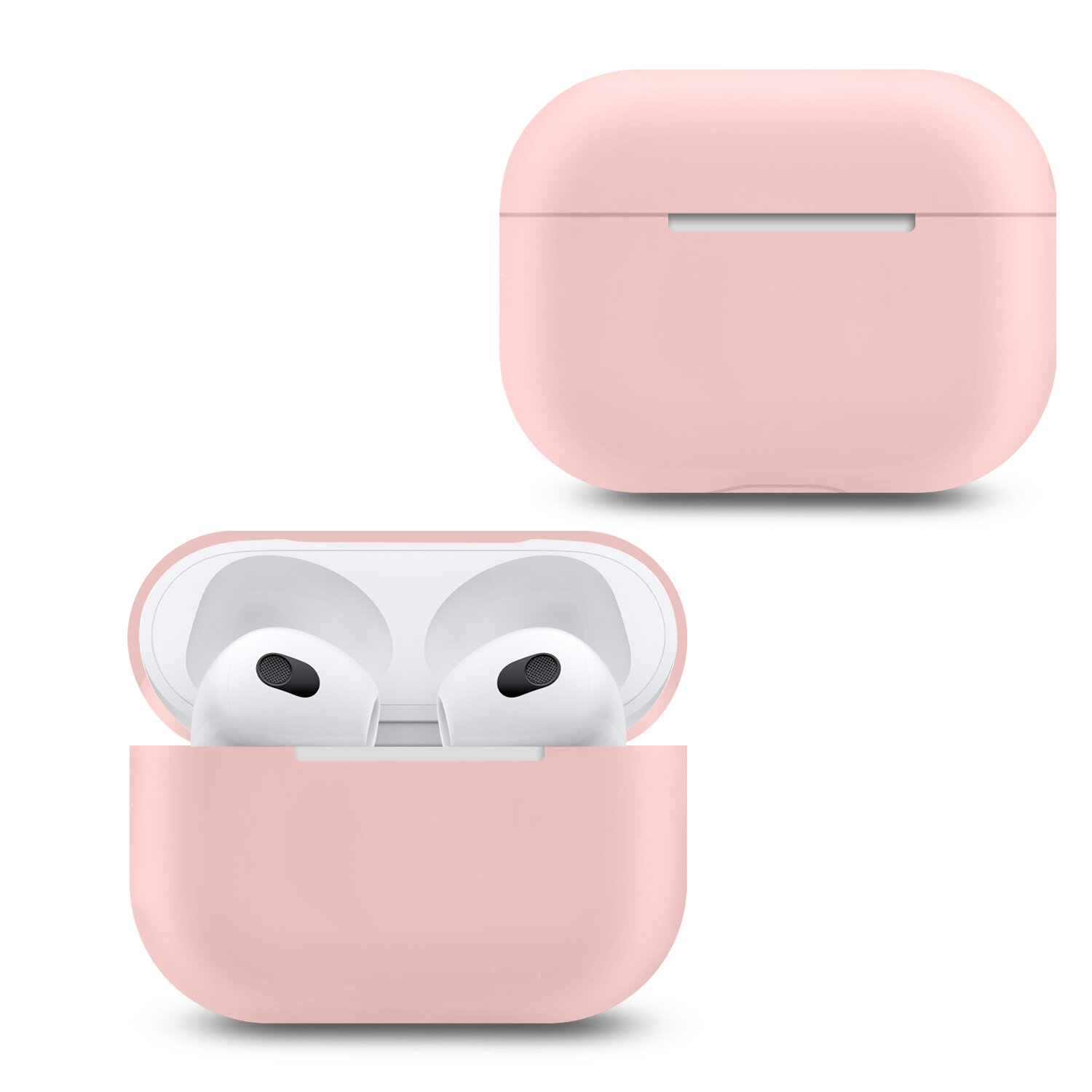 фото Чехол для наушников / Чехол для Airpods 3 Silicone pink PL