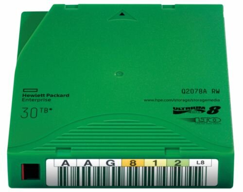 Картридж ленточный HPE Q2078A Ultrium 30TB RW