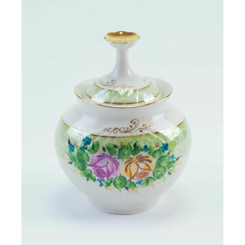 Сахарница Элегия ручная роспись Дуэт 1200₽