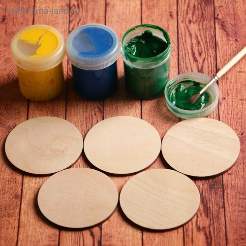 Набор заготовок для творчества Круг 5 шт 2шт 450₽