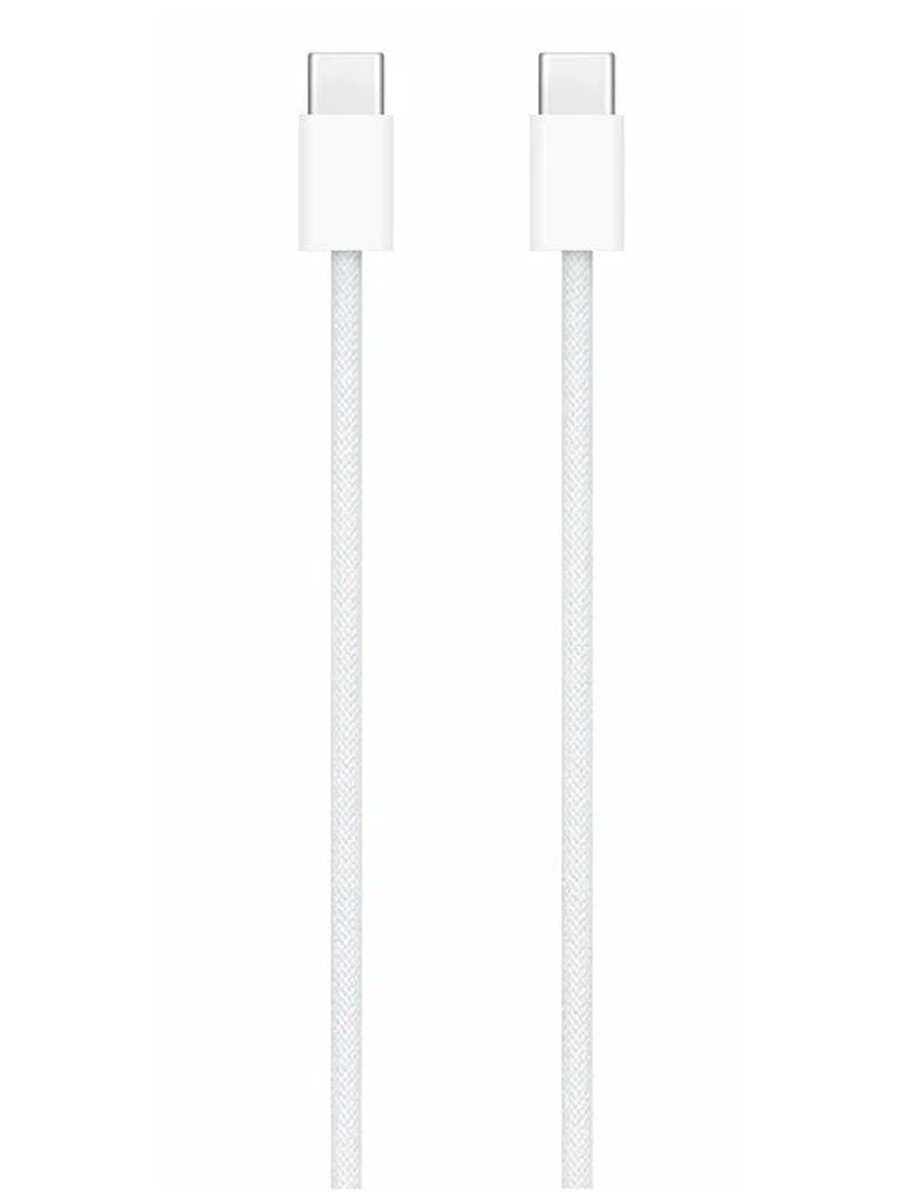 Дата кабель Type-C универсальный Type-C iPhone 15 (белый)