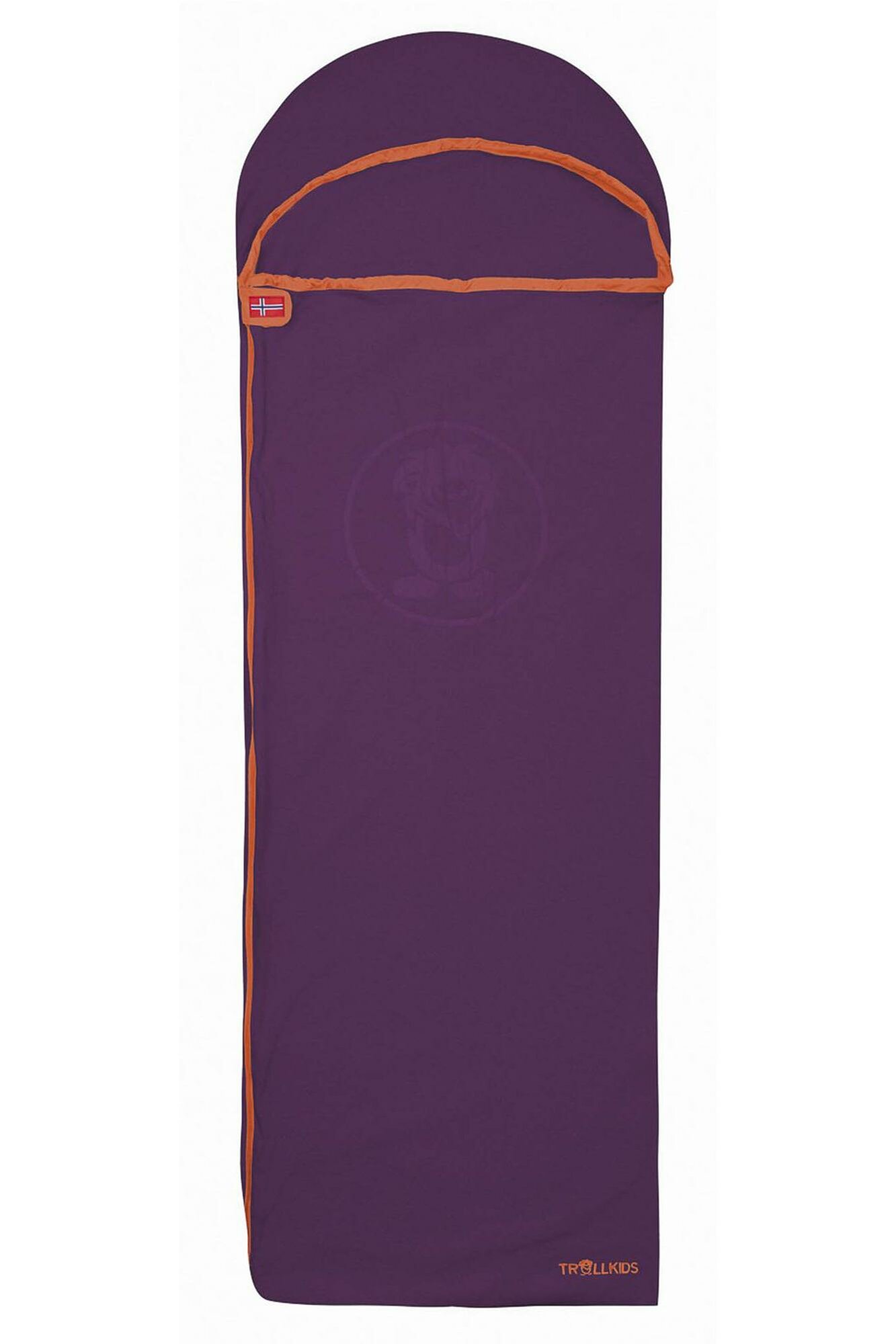 Вкладыш в спальник Trollkids Fleece Sleeping Bag Mulberry/Peach