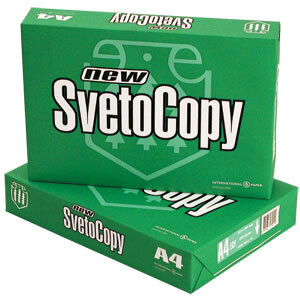 Бумага SvetoCopy Бумага SvetoCopy A4 Classic 80г/м2, 500 л белая